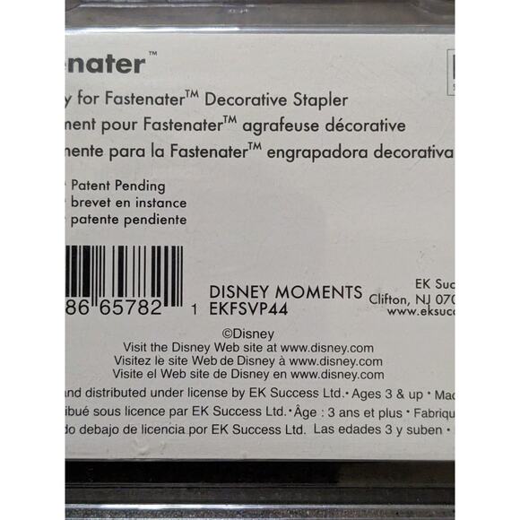 EK Success Fastenater Decorative Staple Bars DISNEY MOMENTS Papercrafts 144 ea - Picture 5 of 5